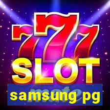 samsung pg